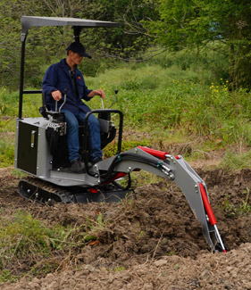 PÁSOVÝ PODKLADAČ W/8' BUCKET TS8100